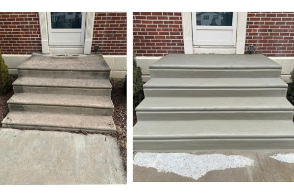 Concrete Steps Installation Concrete Steps Installation